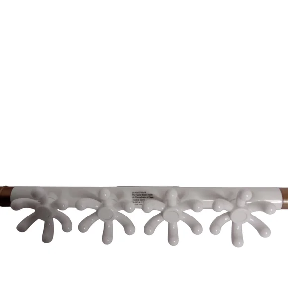 ASHLEY BLACK FASCIA BLASTER GOLD AND WHITE MANUAL MASSAGE TOOL LENGTH IS 21.5